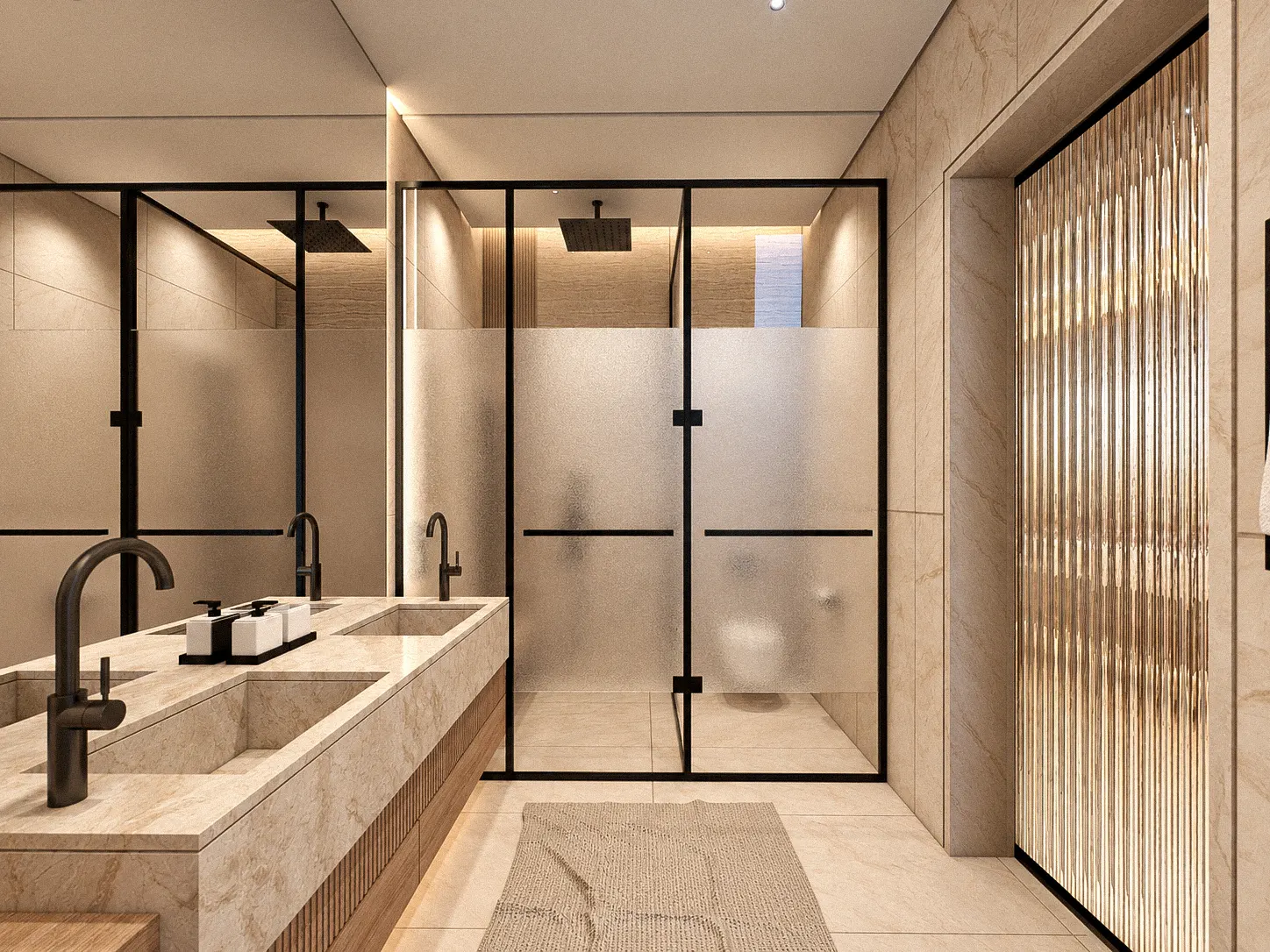 Master bathroom