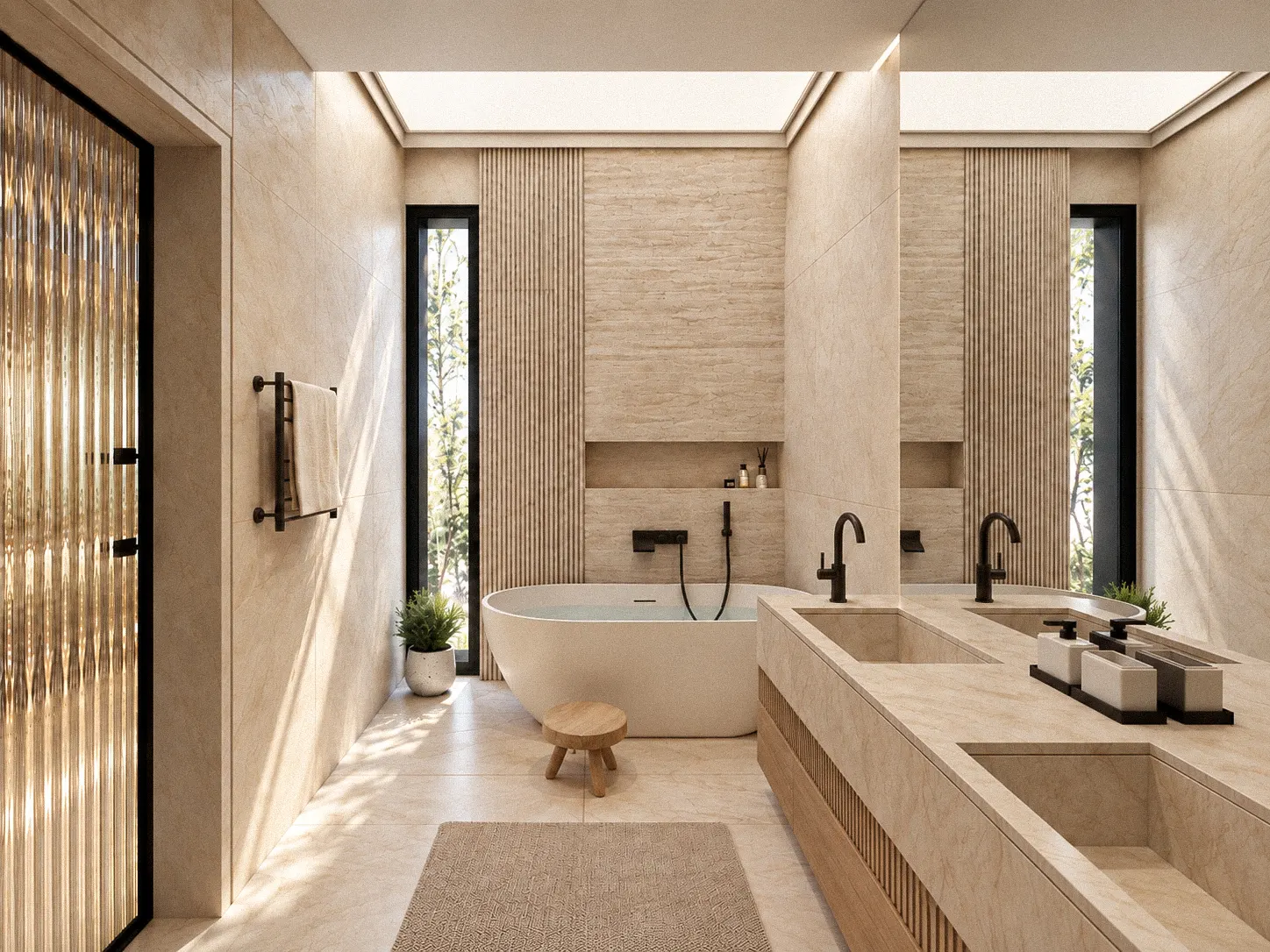 Master bathroom