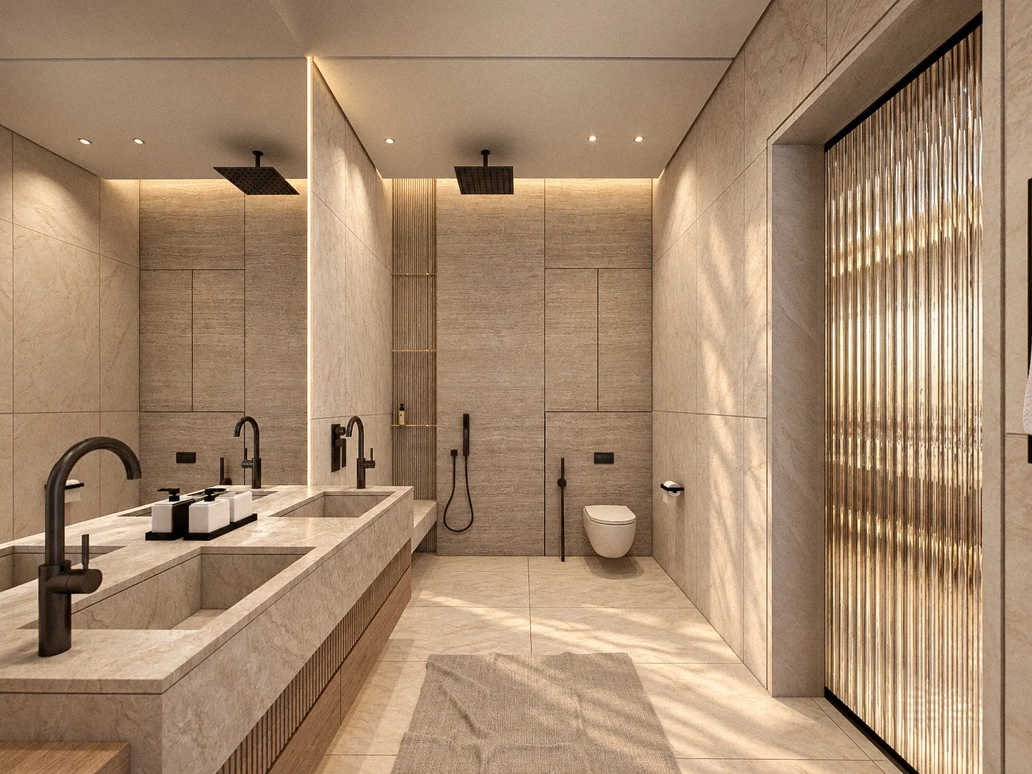 Master bathroom