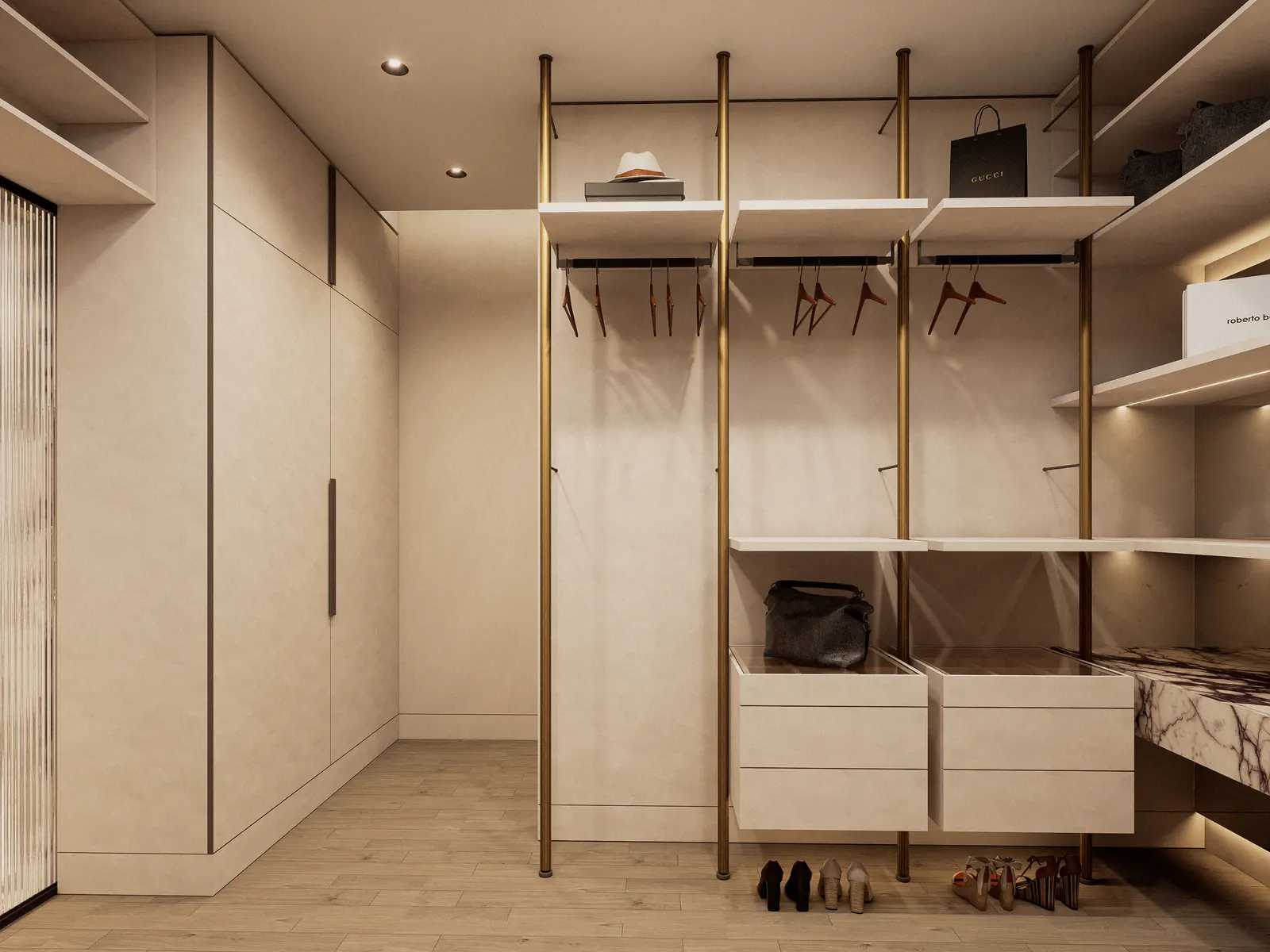 Dressing room