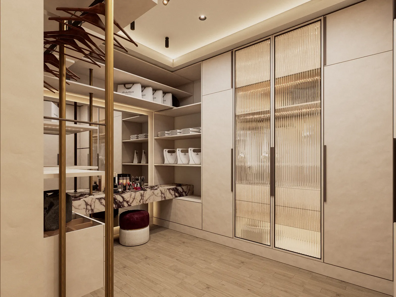 Dressing room