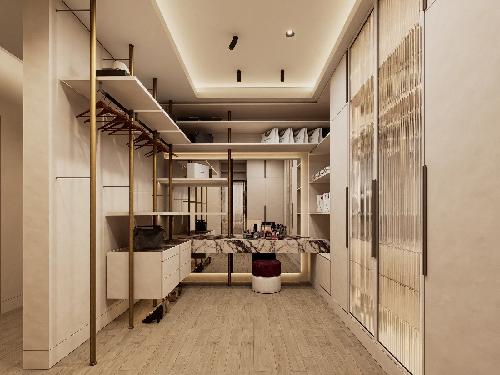 Dressing room